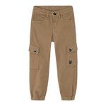 Mayoral Pantalone tinta unita con Tasconi Marrone per Bambino 4557 MARRONE MAYORAL 