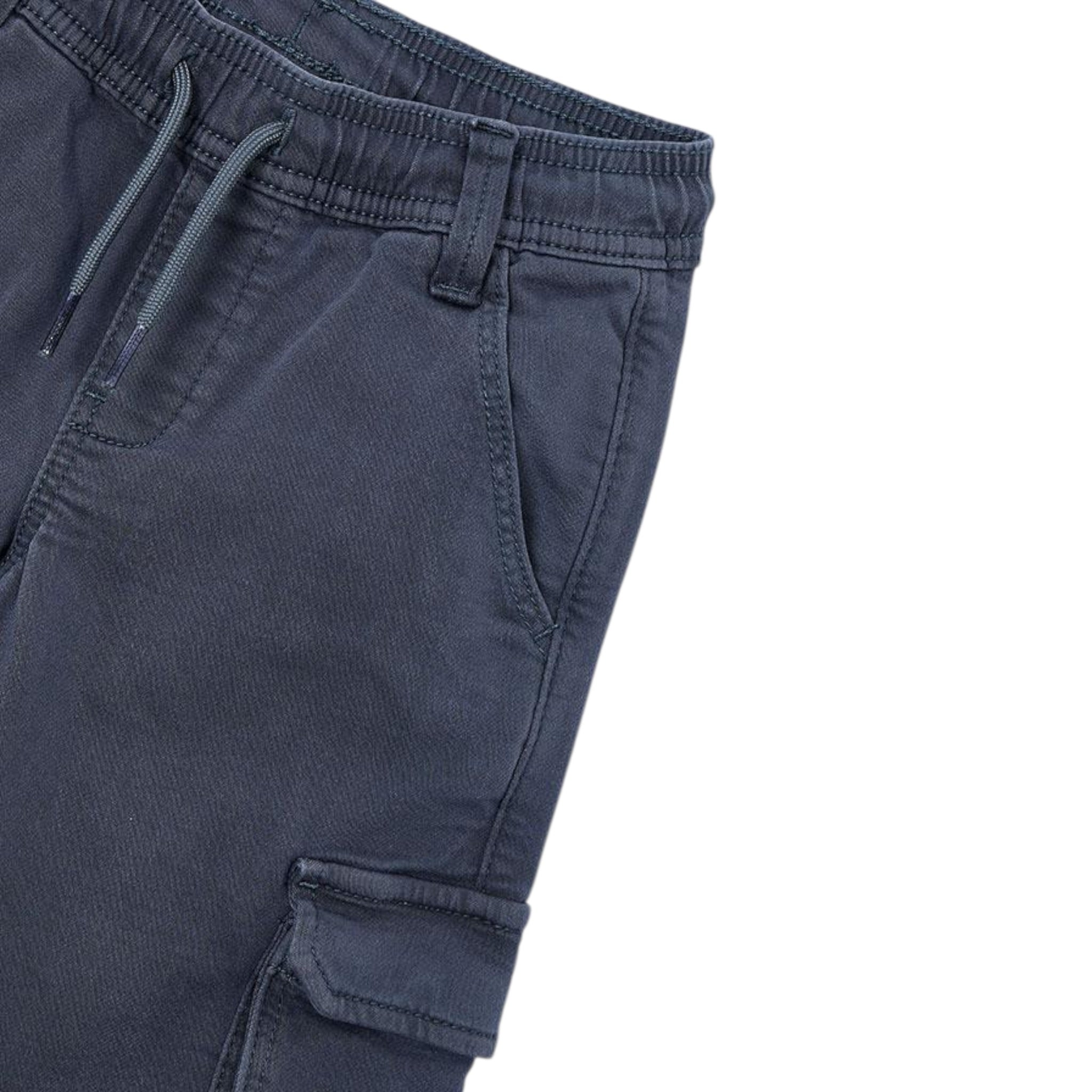Mayoral Pantalone tinta unita con Tasconi Grigio per Bambino 4567 GRIGIO MAYORAL 