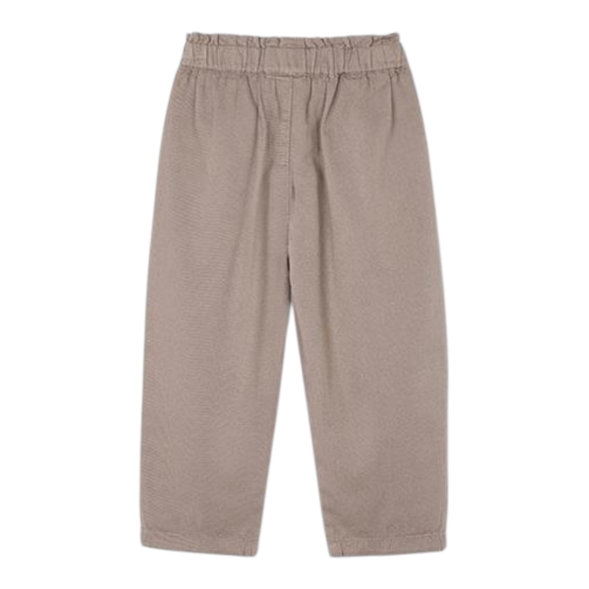 Mayoral Pantalone tinta unita con Elastico In Vita Fango per Bambina 4577 FANGO MAYORAL 