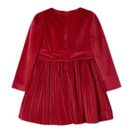 Mayoral Abito Manica Lunga Tinta Unia Rosso per Bambina 4954 ROSSO MAYORAL 