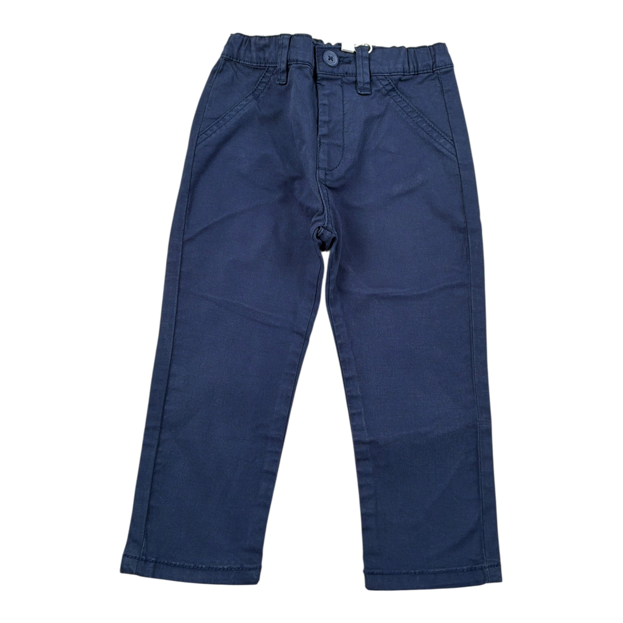 Mayoral Pantalone tinta unita con Girovita Regolabile Blu per Neonato 595 BLU MAYORAL 
