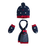 Mayoral Set Cappello-Sciarpa-Guanti Blu per Neonata 9339 BLU MAYORAL 