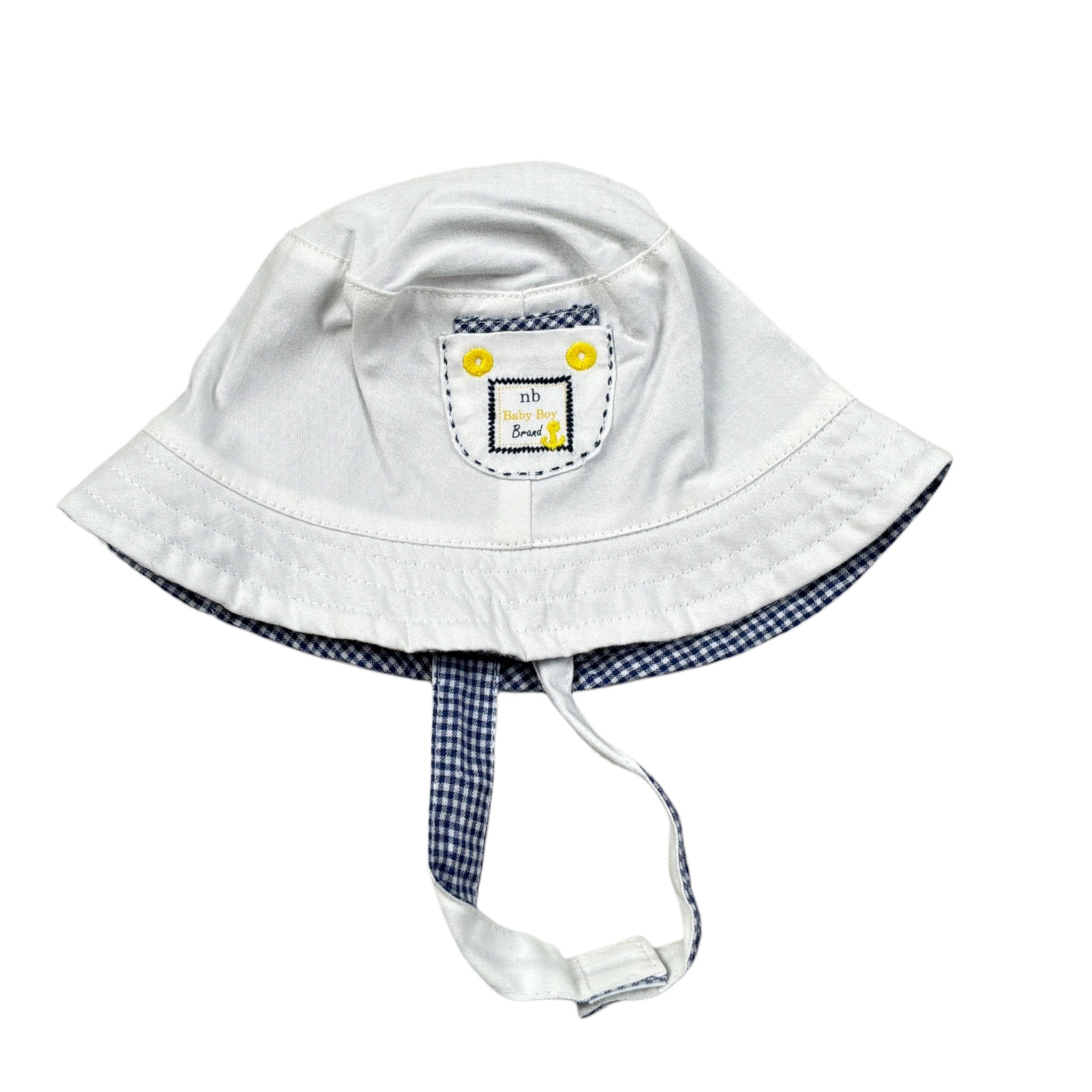 Mayoral Cappello Modello Pescatore tinta unita Bianco per Neonato 9483 BIANCO MAYORAL 