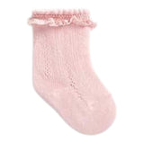 Mayoral Calzini tinta unita con Ricami Rosa per Neonata 9923 ROSA MAYORAL 