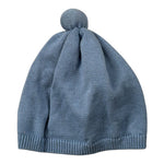 Mayoral Cappello tinta unita con Pon Pon Azzurro per Neonato 9936 AZZURRO MAYORAL 
