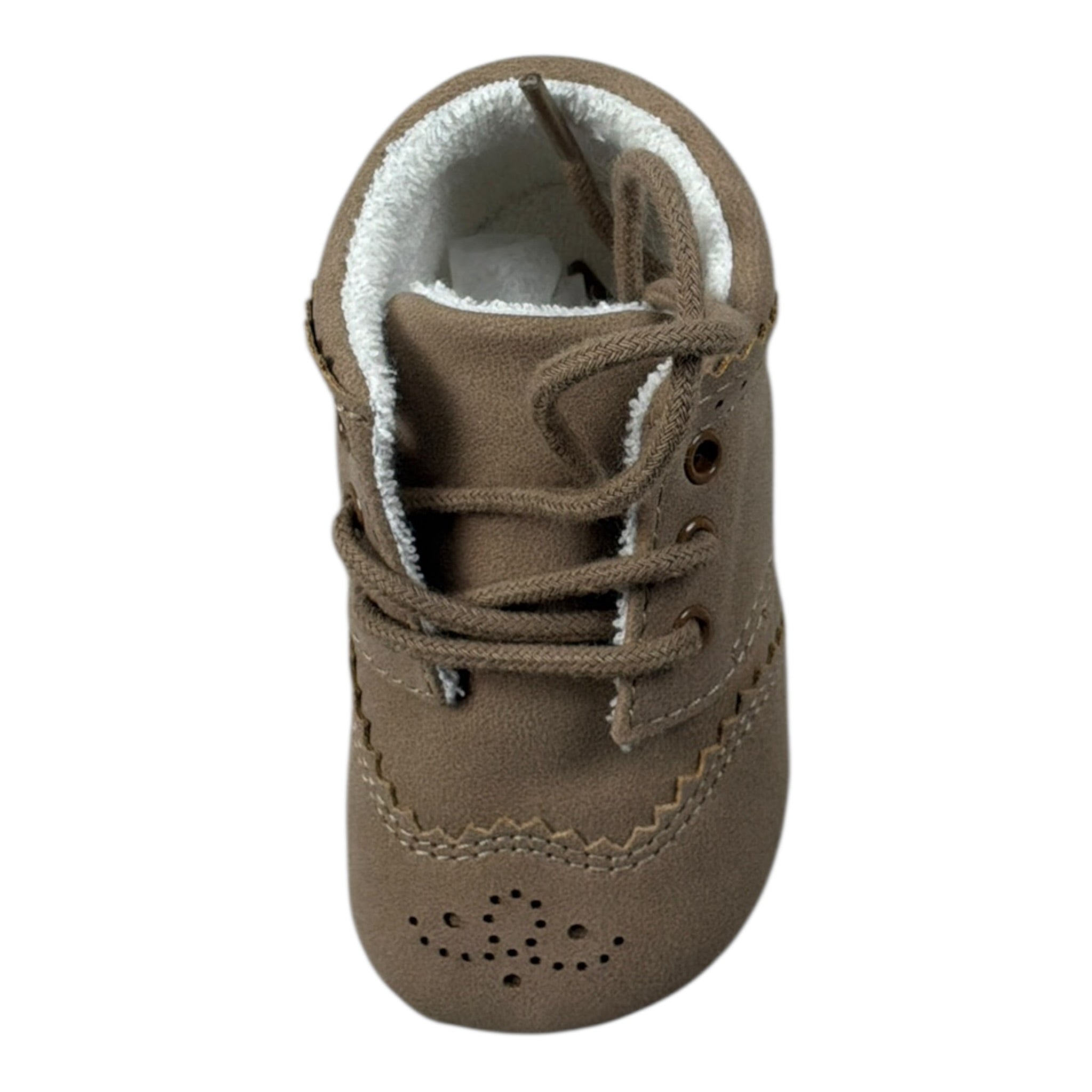 Mayoral Sneakers tinta unita con Lacci Beige per Neonato 9945 BEIGE MAYORAL 