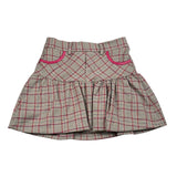 Meilisa Bai Gonna tinta unita con Elastico Im Vita Beige per Bambina FL6580 BEIGE MEILISA BAI 