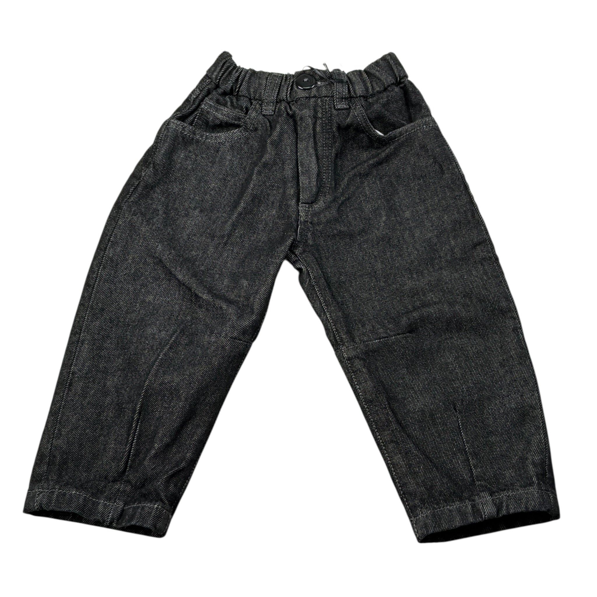 Michael Coal Jeans tinta unita con Girovita Regolabile Blu per Neonato 1171W26 BLU MICHAEL COAL 