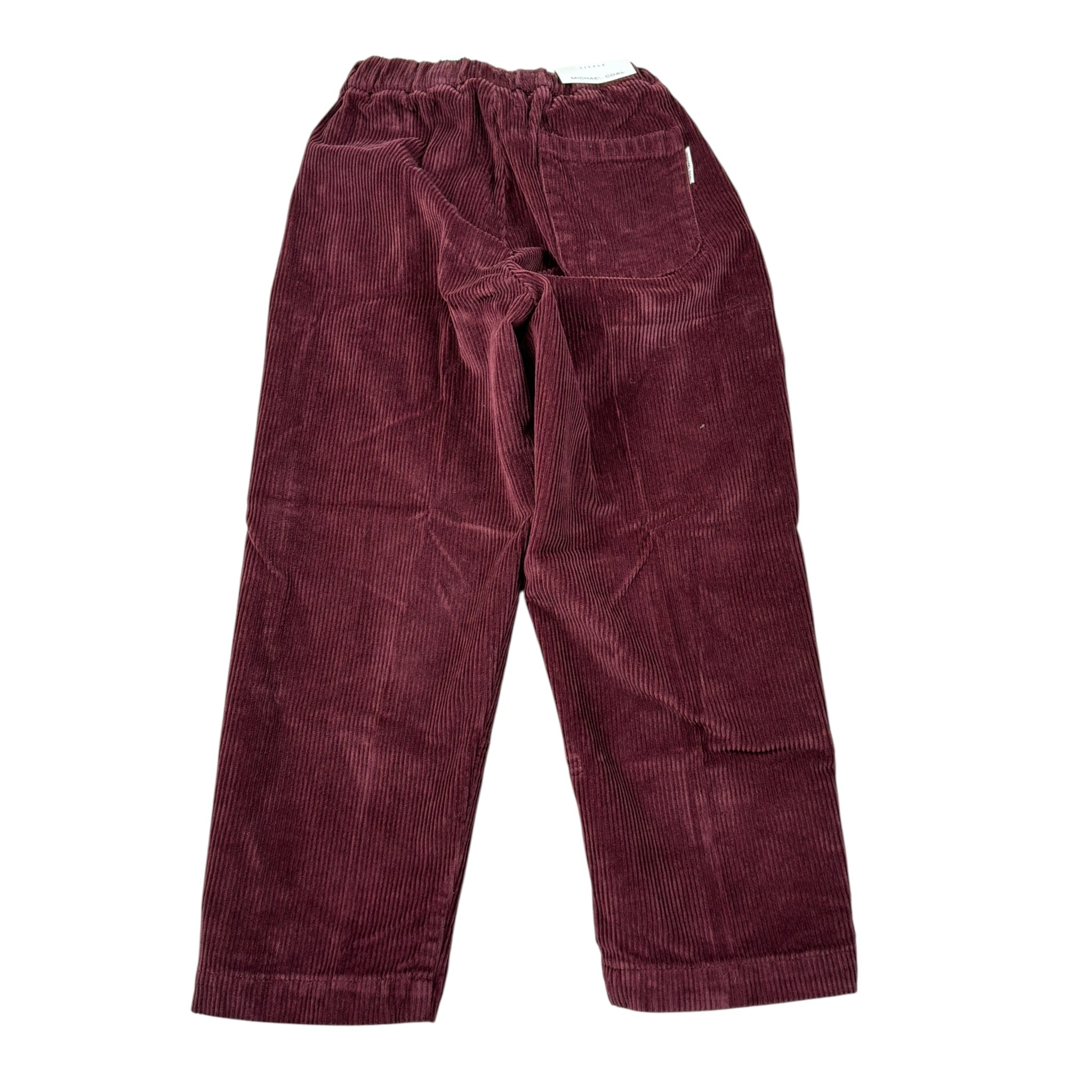 Michael Coal Pantalone tinta unita con Elastico In Vita Bordeaux per Bambino 776556 BORDEAUX MICHAEL COAL 