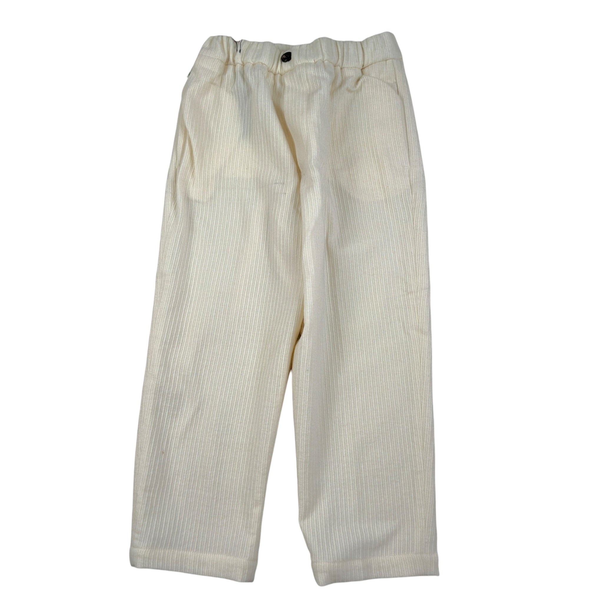 Michael Coal Pantalone tinta unita con Elastico In Vita Panna per Bambino LITADA3124 PANNA MICHAEL COAL 