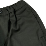 Michael Coal Pantalone tinta unita con Elastico In Vita Verde per Bambino RBP25227PAX VERDE MICHAEL COAL 