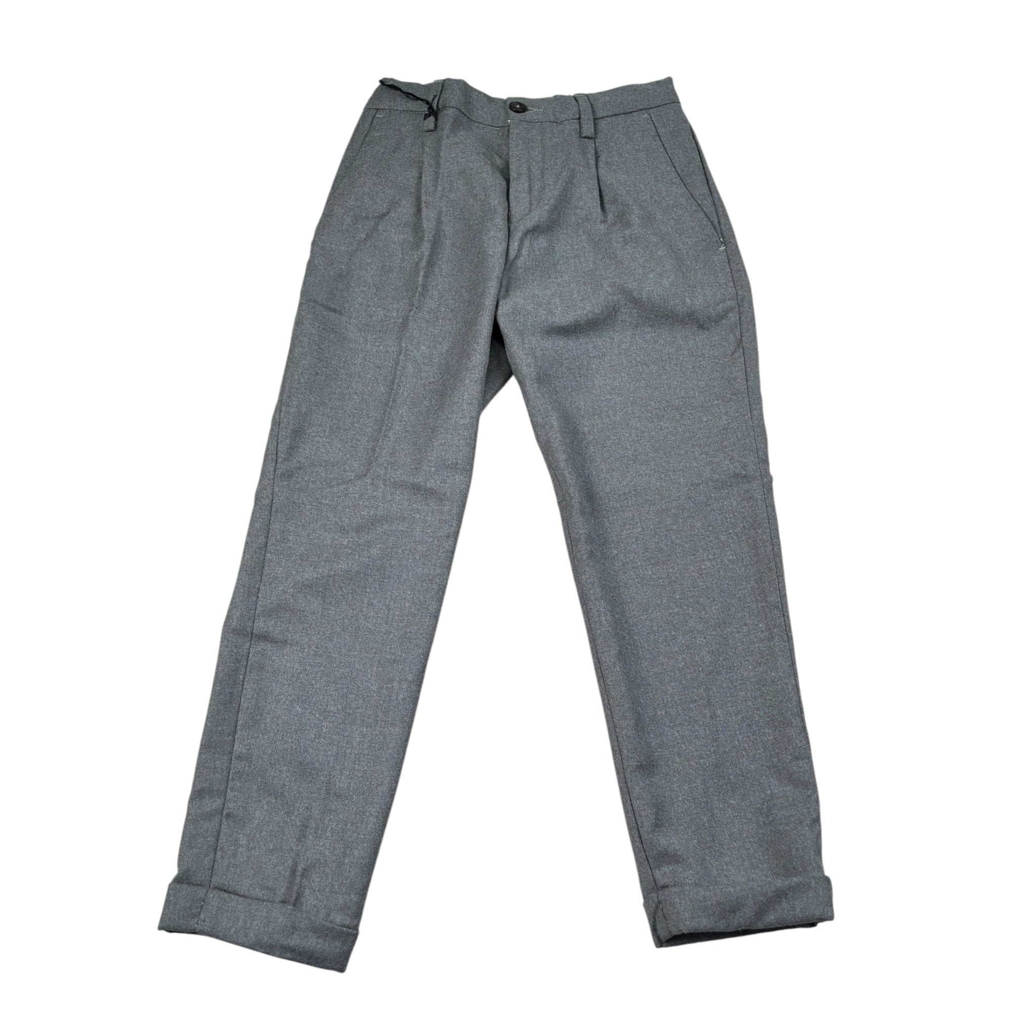 Michael Coal Pantalone tinta unita con Elastico In Vita Grigio per Bambino TROUSERS GRIGIO MICHAEL COAL 