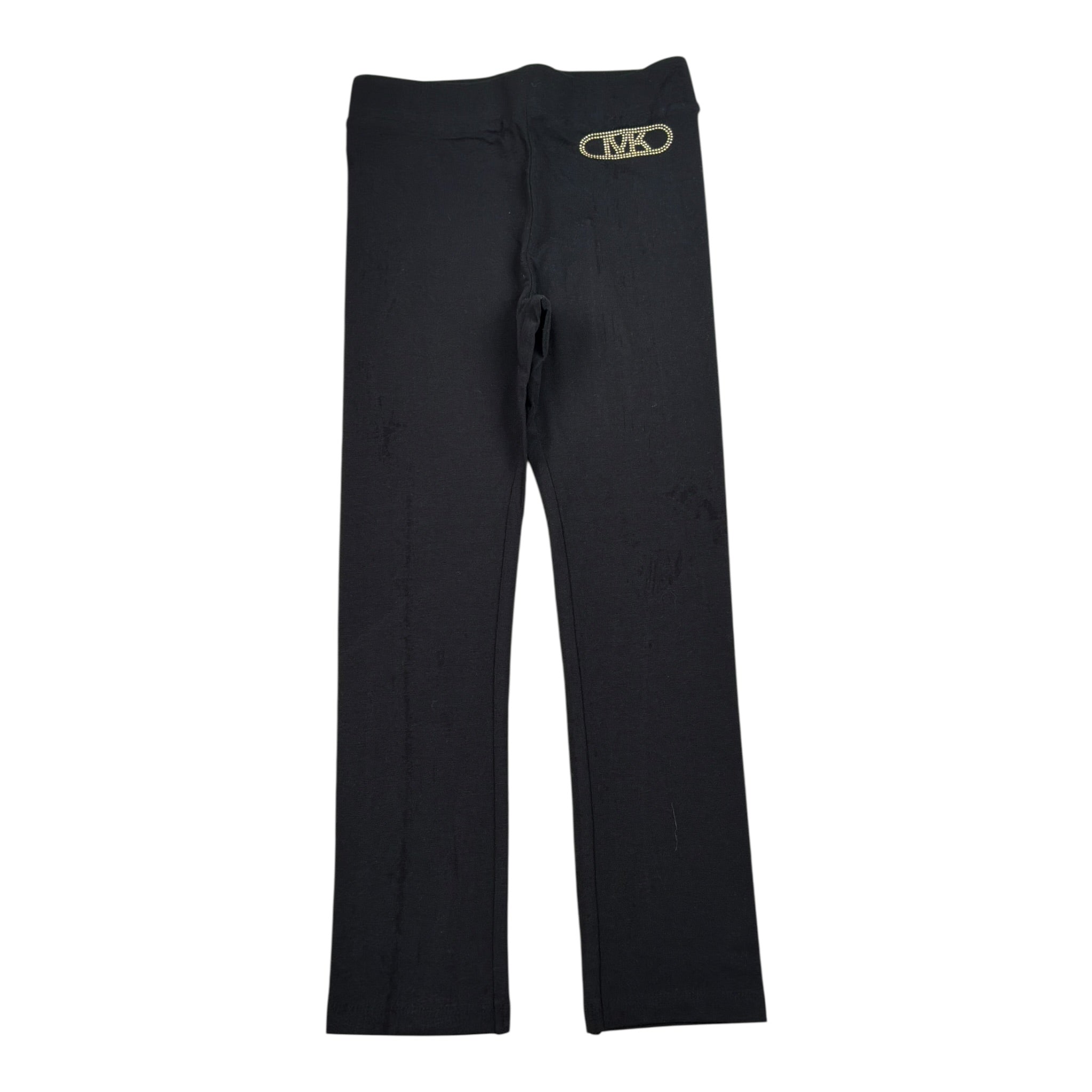 Michael Kors Leggins tinta unita con Logo Nero per Neonata R30448N NERO MICHAEL KORS 