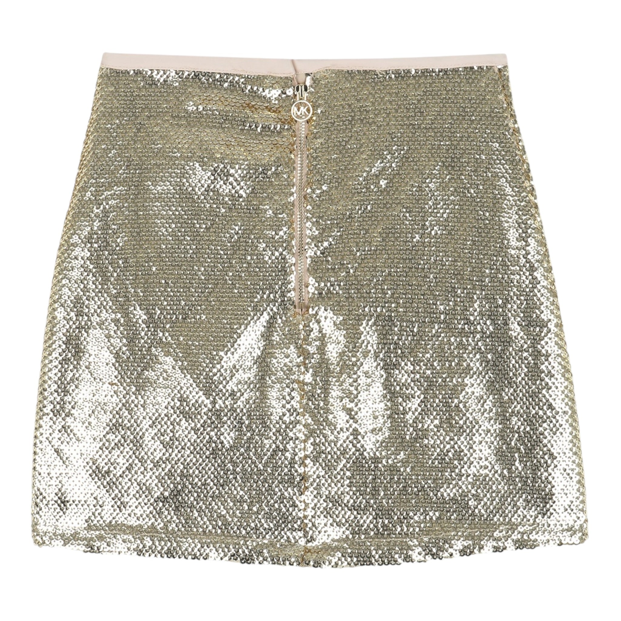 Michael Kors Gonna tinta unita Paillettata Oro per Bambina R30450 ORO MICHAEL KORS 