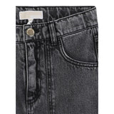 Michael Kors Jeans tinta unita con Girovita Regolabile Nero per Bambina R30451 NERO MICHAEL KORS 