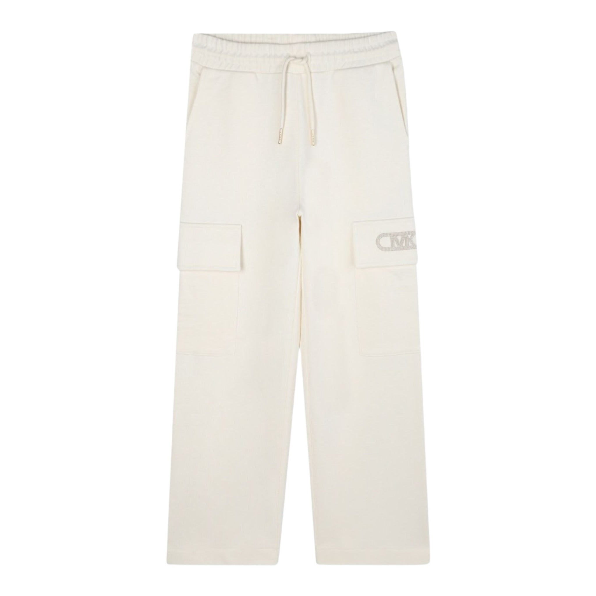 Michael Kors Pantalone Tuta tinta unita Crema per Bambina R30453XXX CREMA MICHAEL KORS 