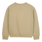 Michael Kors Felpa Chiusa Girocollo tinta unita con Logo Beige per Bambina R30469 BEIGE MICHAEL KORS 