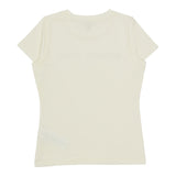 Michael Kors T-Shirt tinta unita con Logo Panna per Neonata R30492 PANNA MICHAEL KORS 