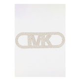Michael Kors Shirt Girocollo tinta unita con Logo Bianco per Neonata R30495N BIANCO MICHAEL KORS 