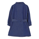 Michael Kors Abito In Denim tinta unita con Cintura Blu per Neonata R30511 BLU MICHAEL KORS 
