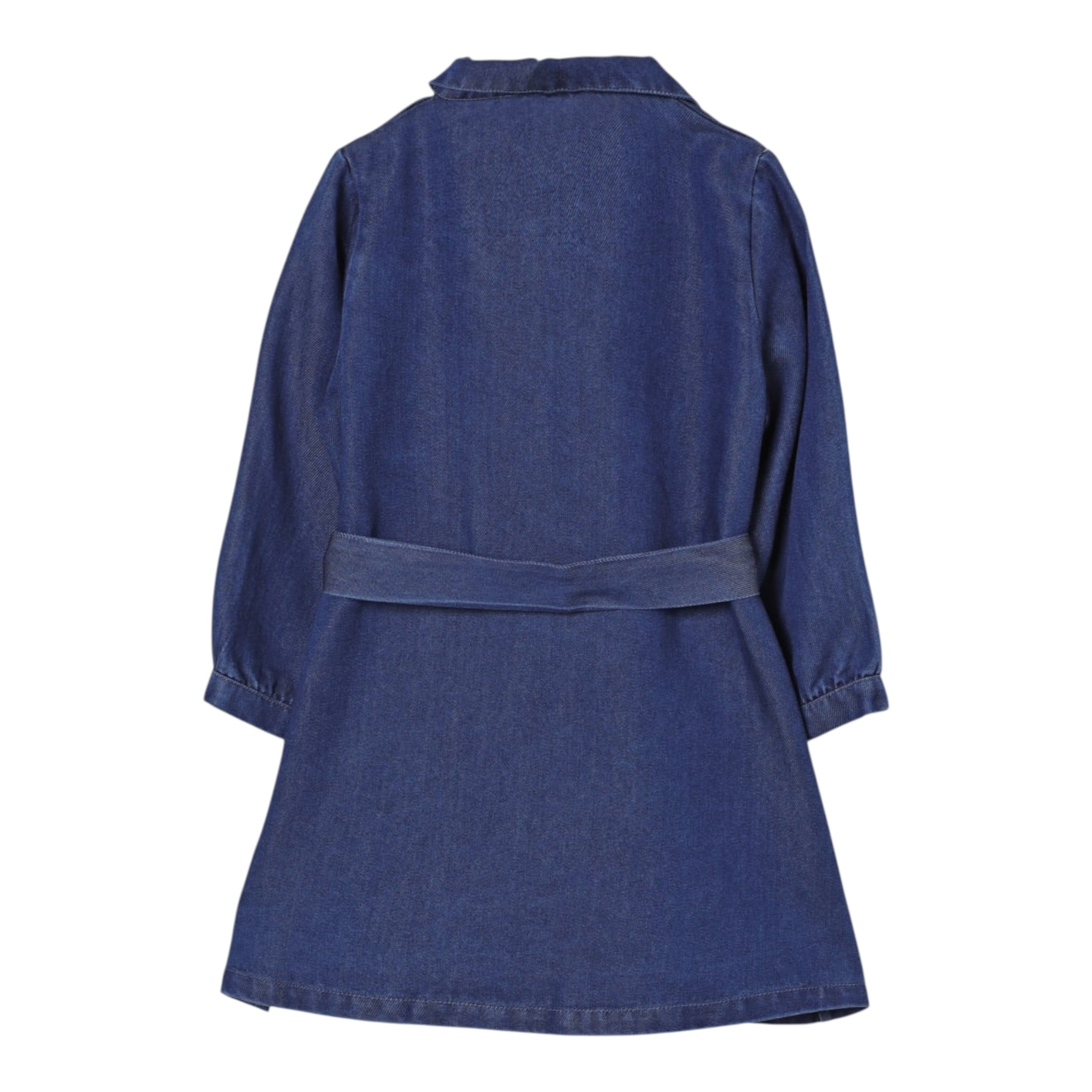 Michael Kors Abito In Denim tinta unita con Cintura Blu per Neonata R30511 BLU MICHAEL KORS 