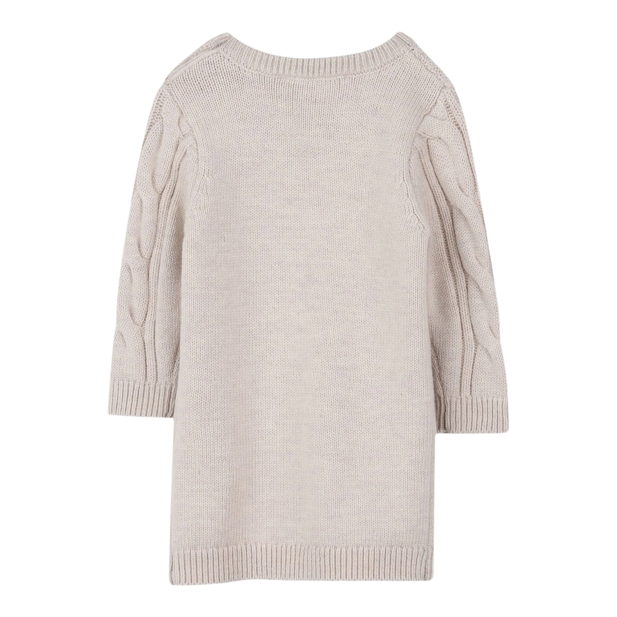 Michael Kors Abito Manica Lunga tinta unita Beige per Neonata R30512N BEIGE MICHAEL KORS 
