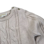 Michael Kors Abito Manica Lunga tinta unita Beige per Neonata R30512N BEIGE MICHAEL KORS 