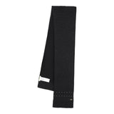 Michael Kors Sciarpa tinta unita con Logo Nero per Bambina R30526 NERO MICHAEL KORS 