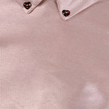 Mimisol Abito tinta unita Mezza Manica con Colletto Rosa per Bambina MFAB664 ROSA MIMISOL 