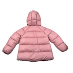 Mini Banda Giubbino tinta unita con Cappuccio Rosa per Bambina 07213 ROSA MINI BANDA 