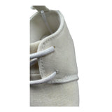 Mini Banda Sneakers tinta unita con Lacci Panna per Neonato 38301 PANNA MINI BANDA 
