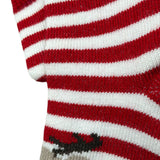 Mini Banda Calzini Bicolore con Fantasia A Righe Bianco/Rosso per Neonato 3A322 BIANCO/ROSSO MINI BANDA 