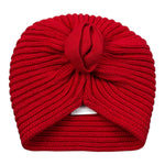 Mini Banda Cappello tinta unita Rosso per Neonata 3F366 ROSSO MINI BANDA 