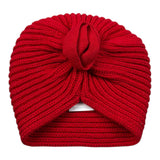 Mini Banda Cappello tinta unita Rosso per Neonata 3F366 ROSSO MINI BANDA 