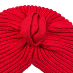 Mini Banda Cappello tinta unita Rosso per Neonata 3F366 ROSSO MINI BANDA 