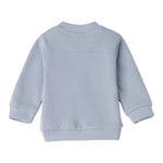 Mini Banda Felpa tinta unita con Zip Azzurro per Neonato 3F609 AZZURRO MINI BANDA 