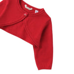 Mini Banda Coprispalle tinta unita Rosso per Neonata 3F702 ROSSO MINI BANDA 