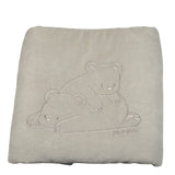 Mini Banda Coperta tinta unita con Stampa Beige per Neonato F306 BEIGE MINI BANDA 