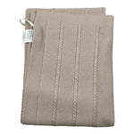 Mini Banda Coperta tinta unita con Logo Beige per Neonato F317 BEIGE MINI BANDA 