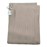 Mini Banda Coperta tinta unita con Logo Beige per Neonato F317 BEIGE MINI BANDA 