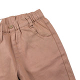 Mini Banda Pantalone tinta unita con Elastico In Vita Cammello per Neonato F623 CAMMELLO MINI BANDA 