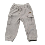 Mini Banda Pantalone tinta unita con Elastico In Vita Beige per Neonato F627 BEIGE MINI BANDA 
