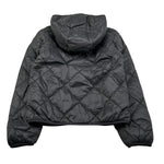 Mini Banda Giubbino tinta unita con Zip E Cappuccio Nero per Bambino F640M NERO MINI BANDA 