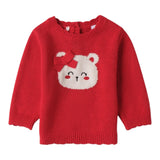 Mini Banda Maglia tinta unita con Stampa Rosso per Neonata F704 ROSSO MINI BANDA 