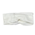 Minu' Fascia tinta unita con Fiori Bianco per Neonata P3996F BIANCO MINU' 