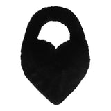 Miss Blumarine Borsa tinta unita Forma Cuore Nero per Bambina IF3049 NERO MISS BLUMARINE 