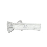 Miss Blumarine Fascia tinta unita con Fiocco Bianco per Neonata IF4124 BIANCO MISS BLUMARINE 