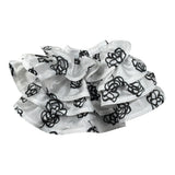 Miss Grant Gonna tinta unita con Balze Bianco per Neonata MG1132 BIANCO MISS GRANT 