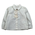 Miss Grant Camicia Manica Lunga tinta unita Panna per Neonata MG1142 PANNA MISS GRANT 