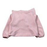 Miss Grant Felpa tinta unita con Rouches Rosa per Bambina MG1367 ROSA MISS GRANT 